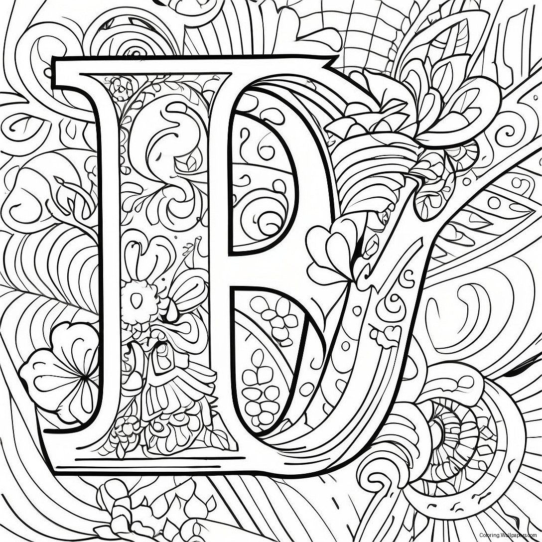 Lively Letter L Coloring Page 52696