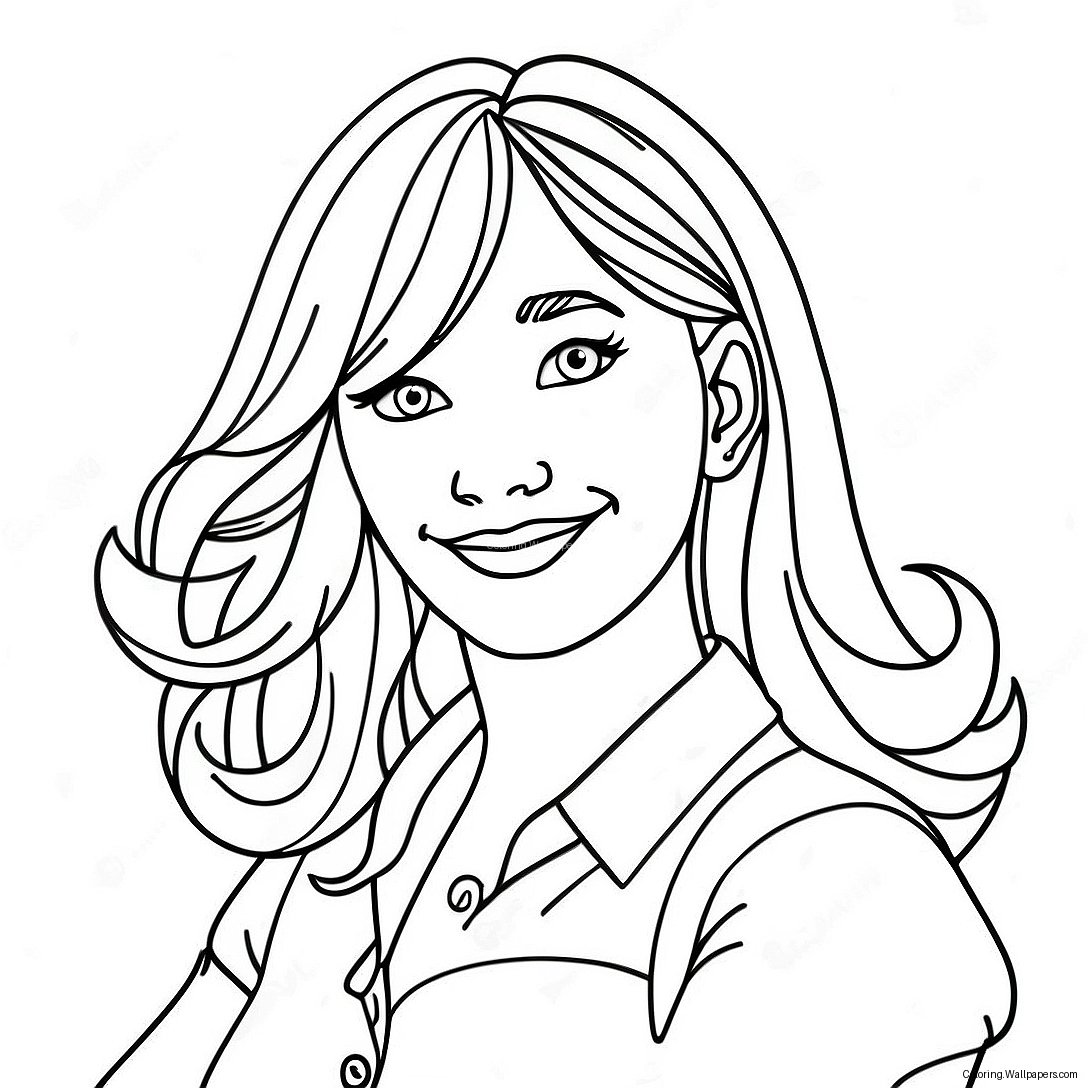 Lizzie Mcguire Coloring Page 37142