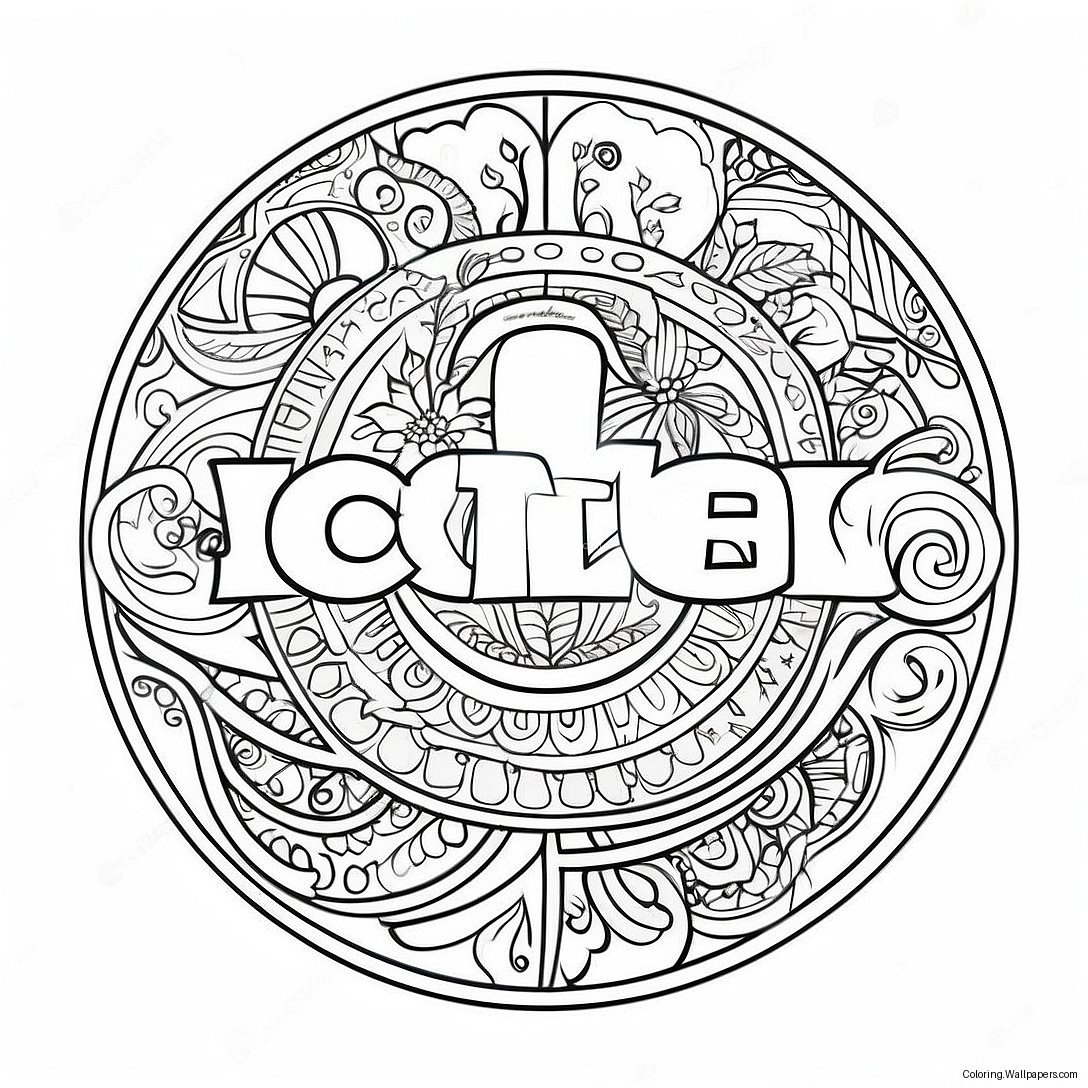 Logo Coloring Page 2454