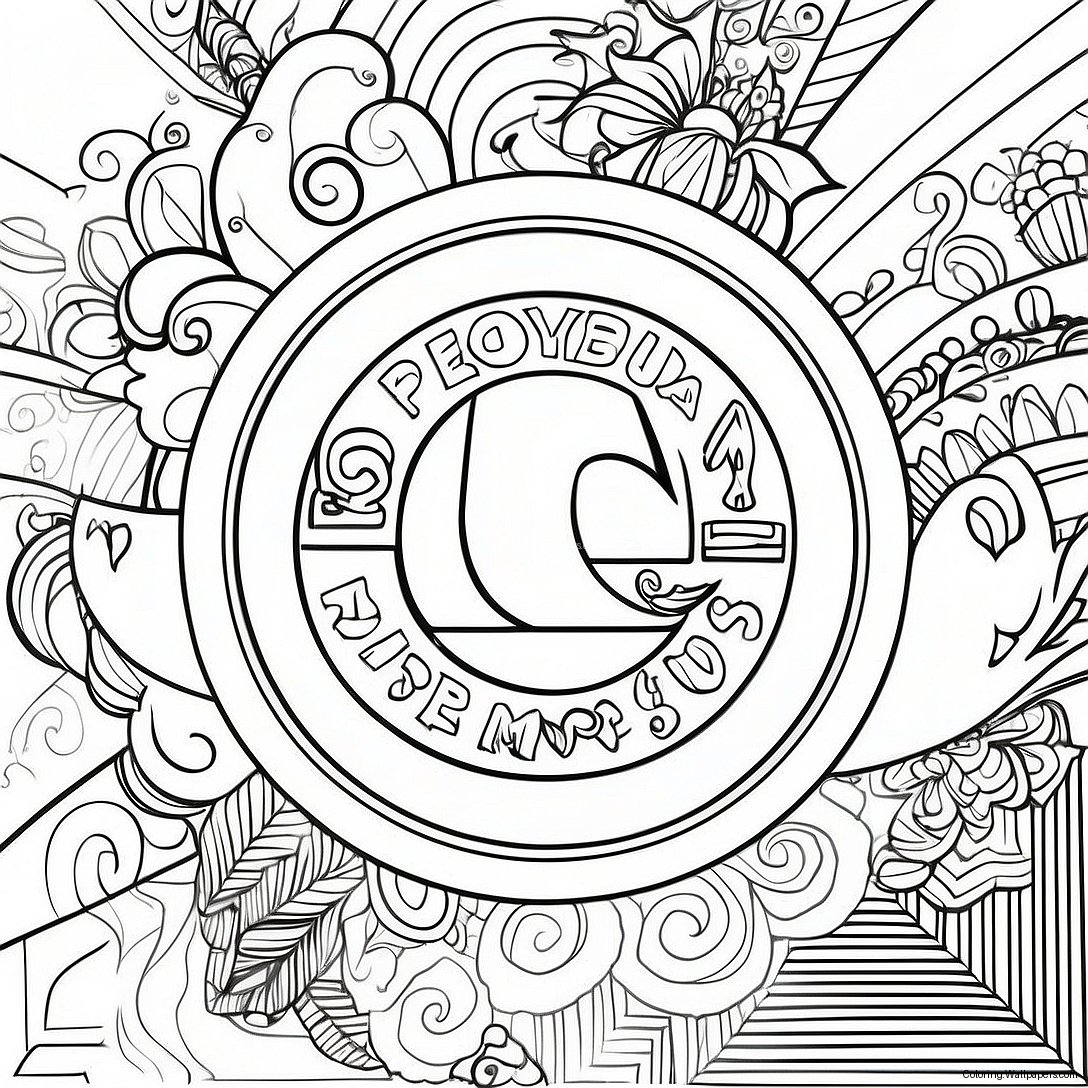 Logo Coloring Page 2456