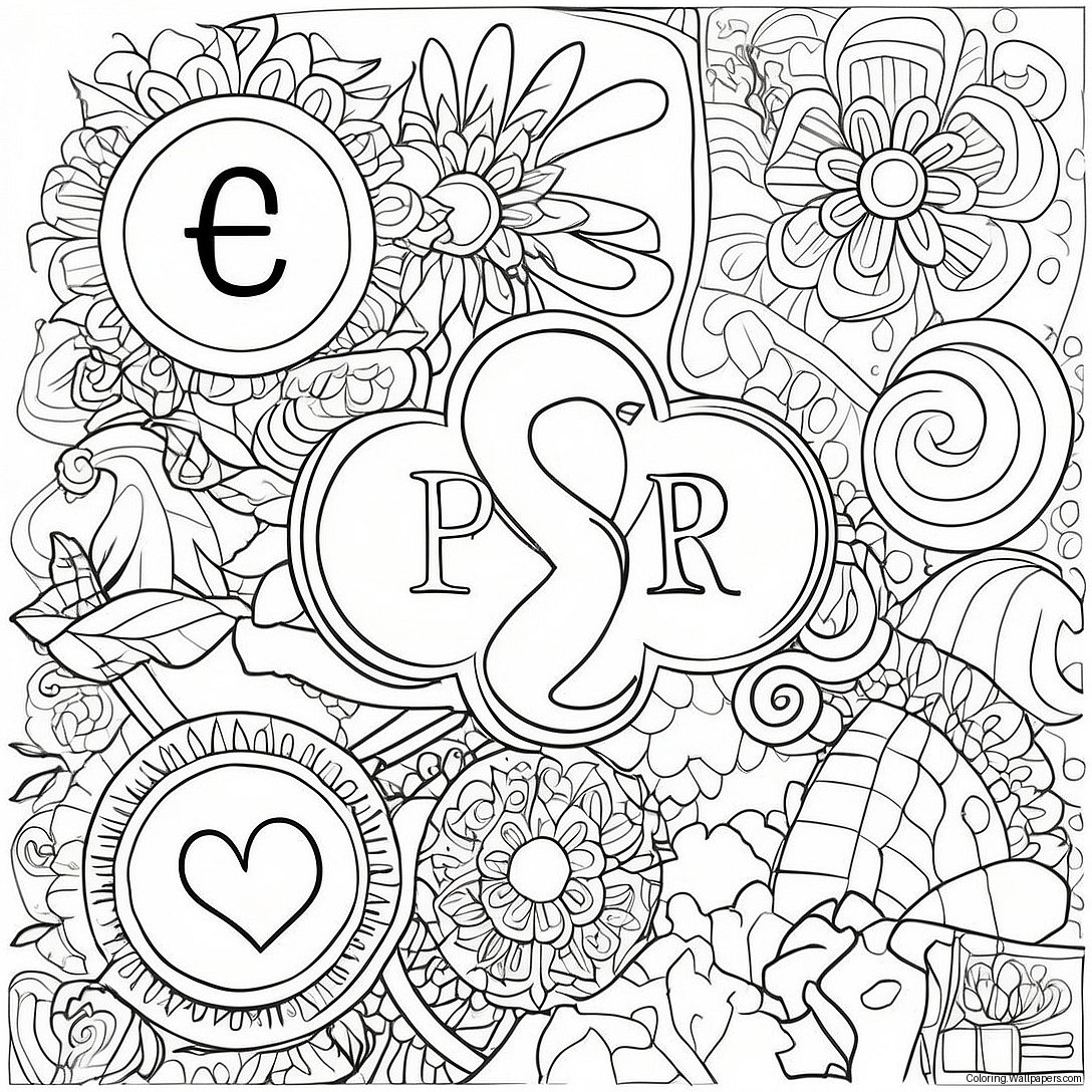 Logos Coloring Page 46433