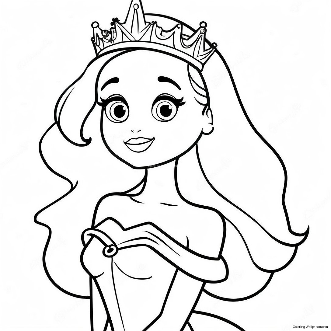 Página Para Colorir Da Princesa Lol 57587