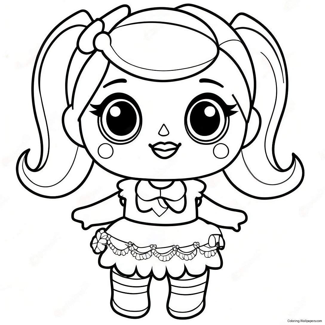 Lol Surprise Dolls Coloring Page 53599