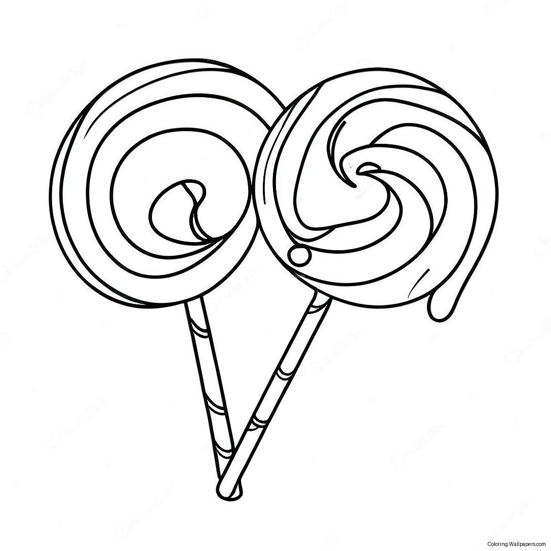 Lollipop Coloring Page 5702