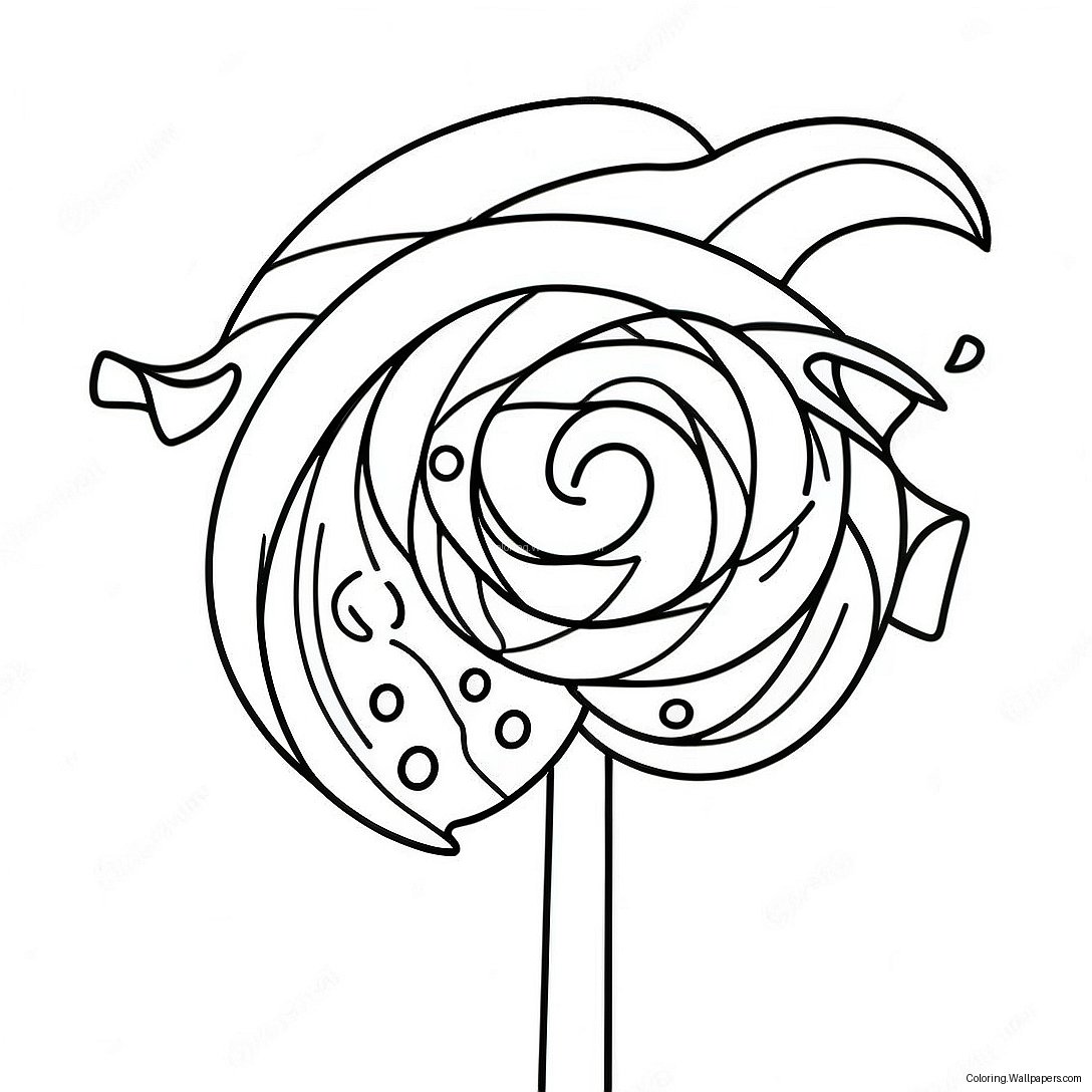 Lollipop Coloring Page 5704