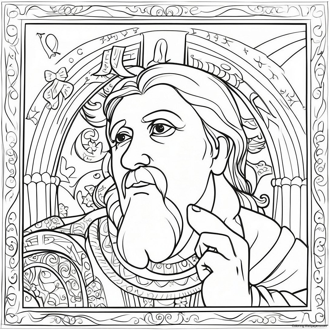 Lord's Prayer Coloring Page 41351