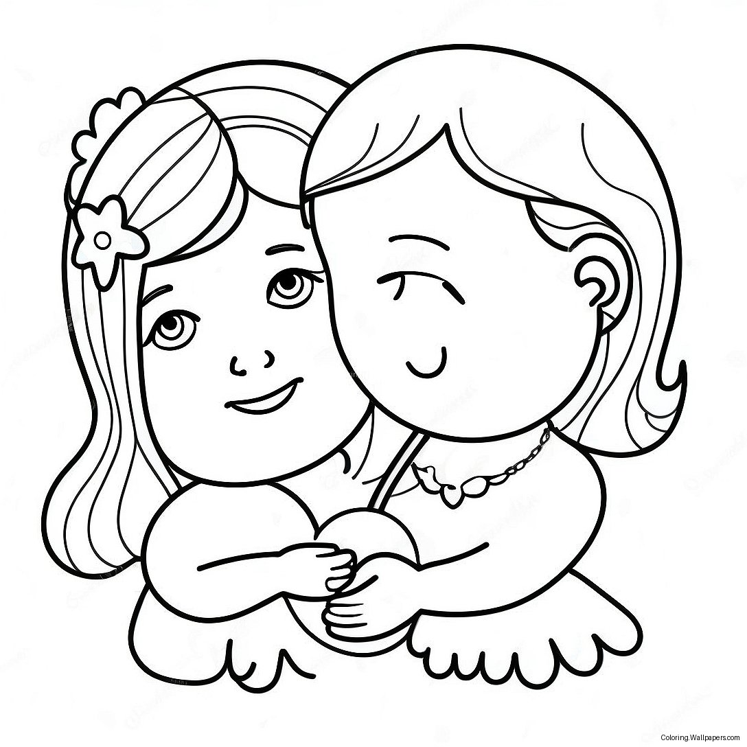 Love God Love Others Coloring Page 52440