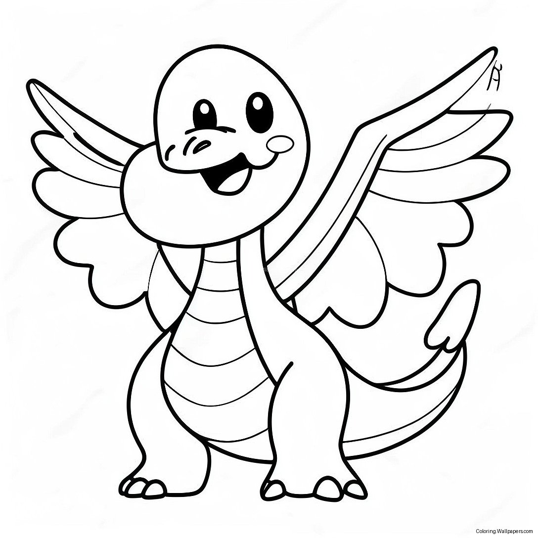 Lugia Pokemon Coloring Page 45126