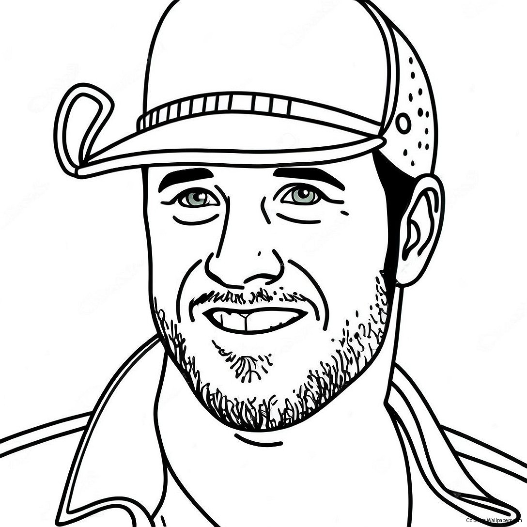 Luke Bryan Ausmalbild 56053