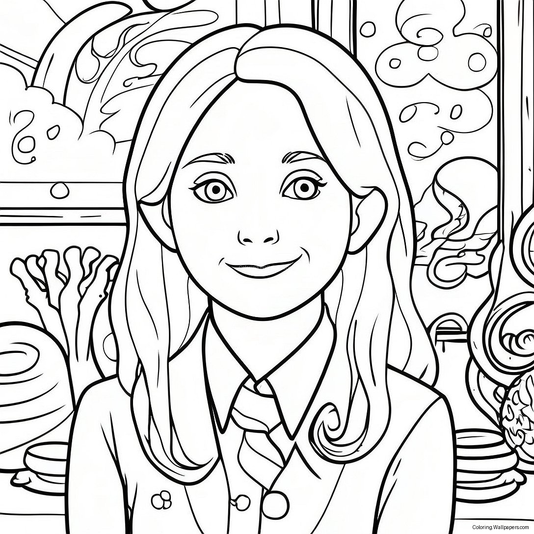 Luna Lovegood Boyama Sayfası 24555