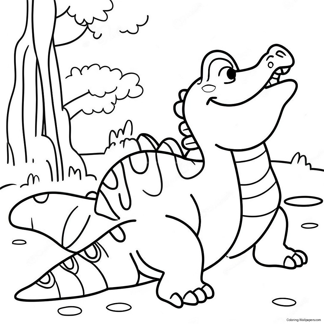 Lyle Lyle Crocodile Coloring Page 35923