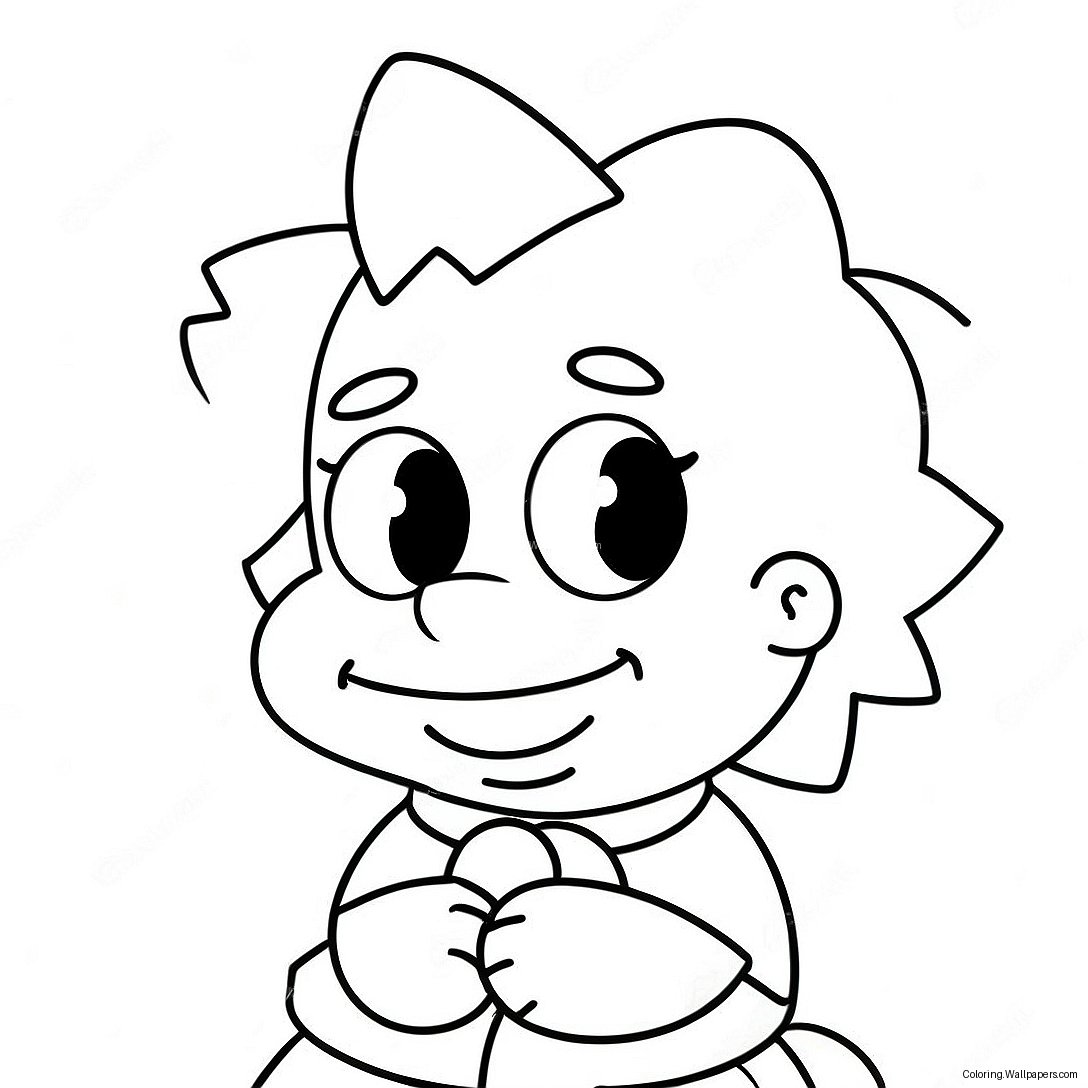 Maggie Simpson Coloring Page 36065