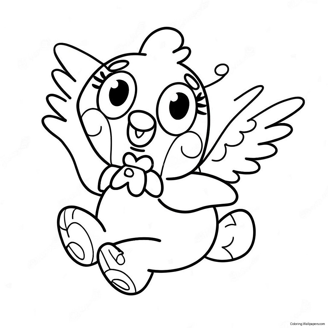 Magical Abby Cadabby Flying Coloring Page 51875