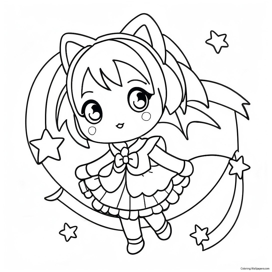 Magical Girl Madoka Coloring Page 24746