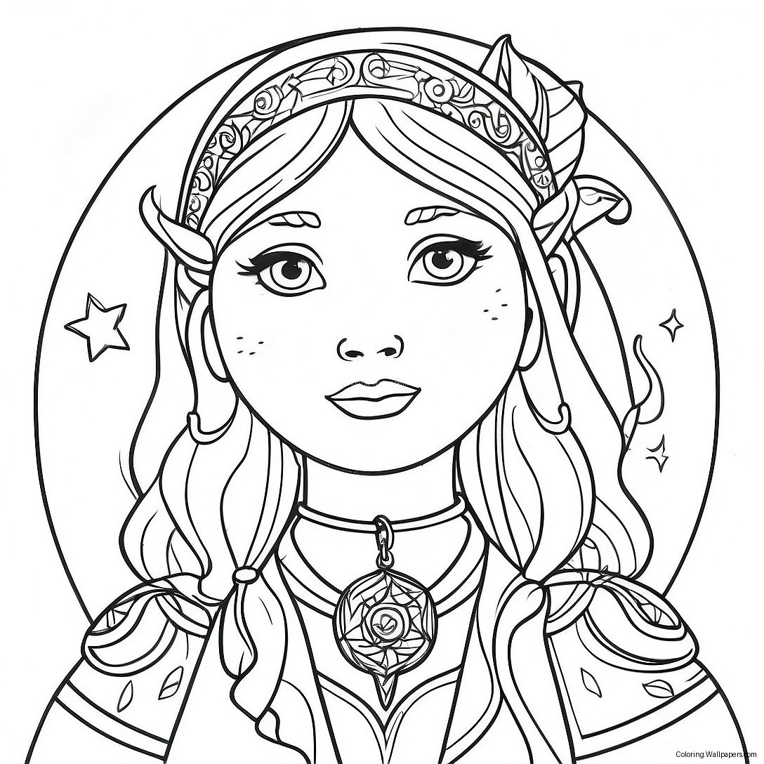 Magical Keepers Of The Kingdom Coloring Page 40681