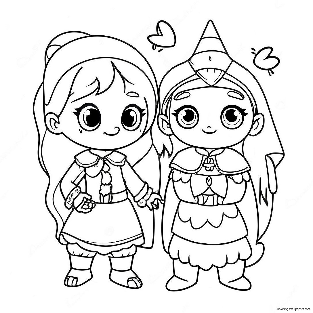 Magical Keepers Of The Kingdom Coloring Page 40683