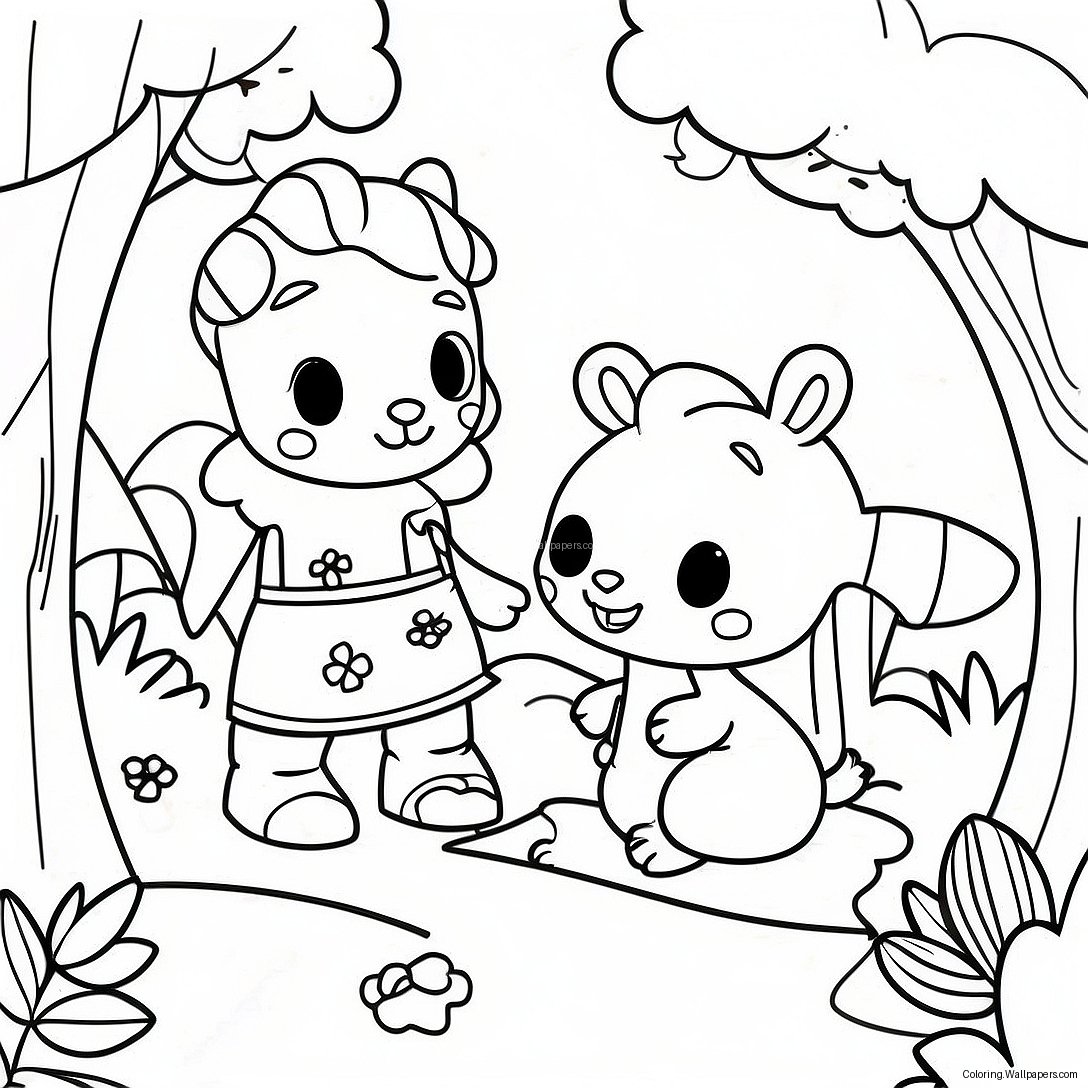 Magical Land Of Stories Coloring Page 53888