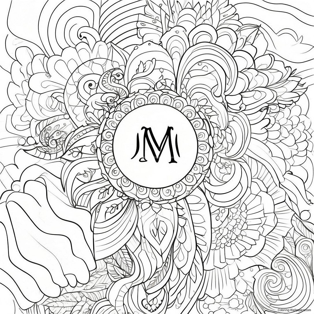 Majestic Names Of God Coloring Page 35948