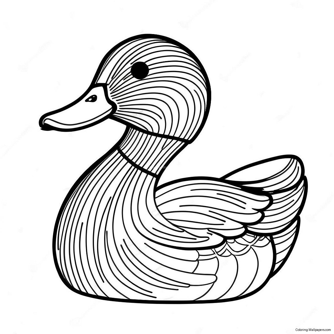 Mallard Duck Coloring Page 35278