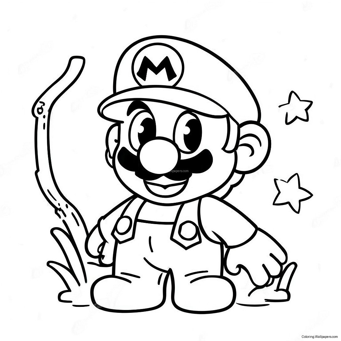 Pagina De Colorat Mario Odyssey 3622