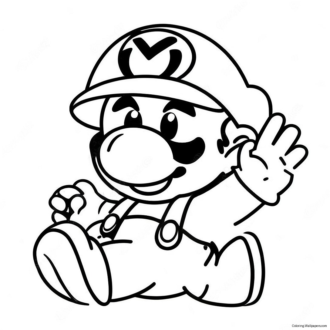 Mario Wonder Tegning 2566