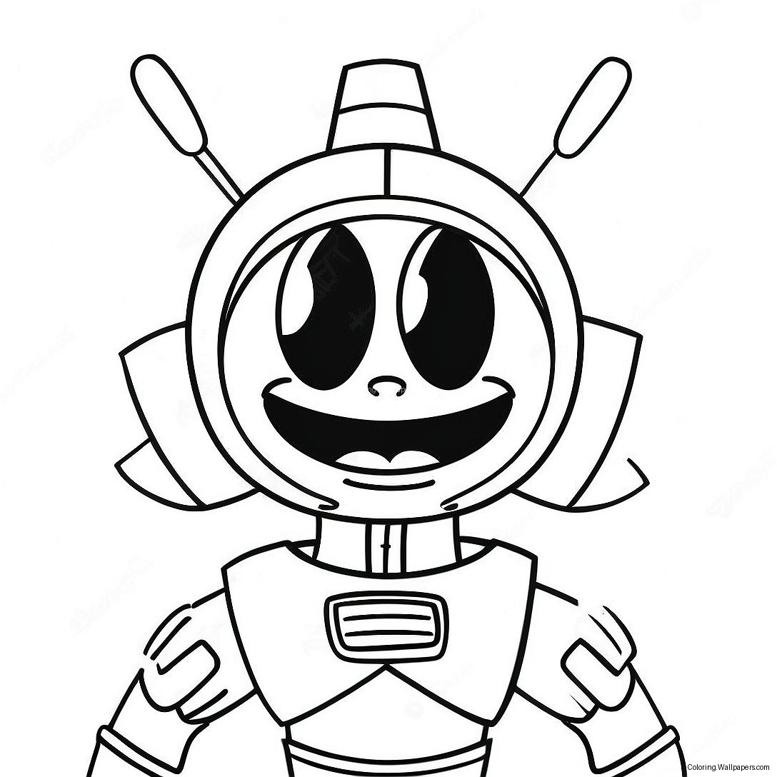 Marvin The Martian Coloring Page 17900