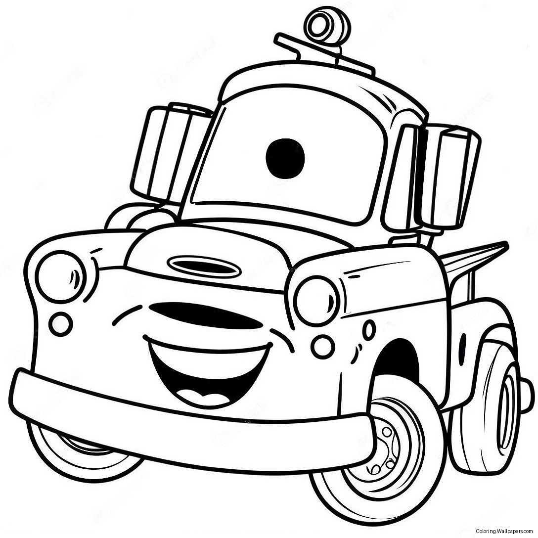 Mater Coloring Page 56410