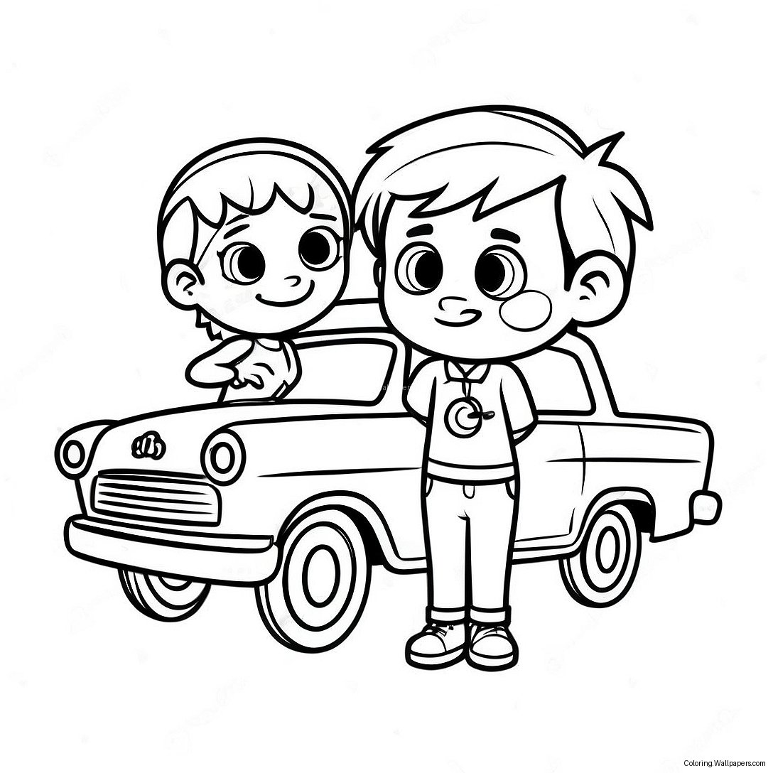 Maya And Miguel Fun Adventure Coloring Page 32861