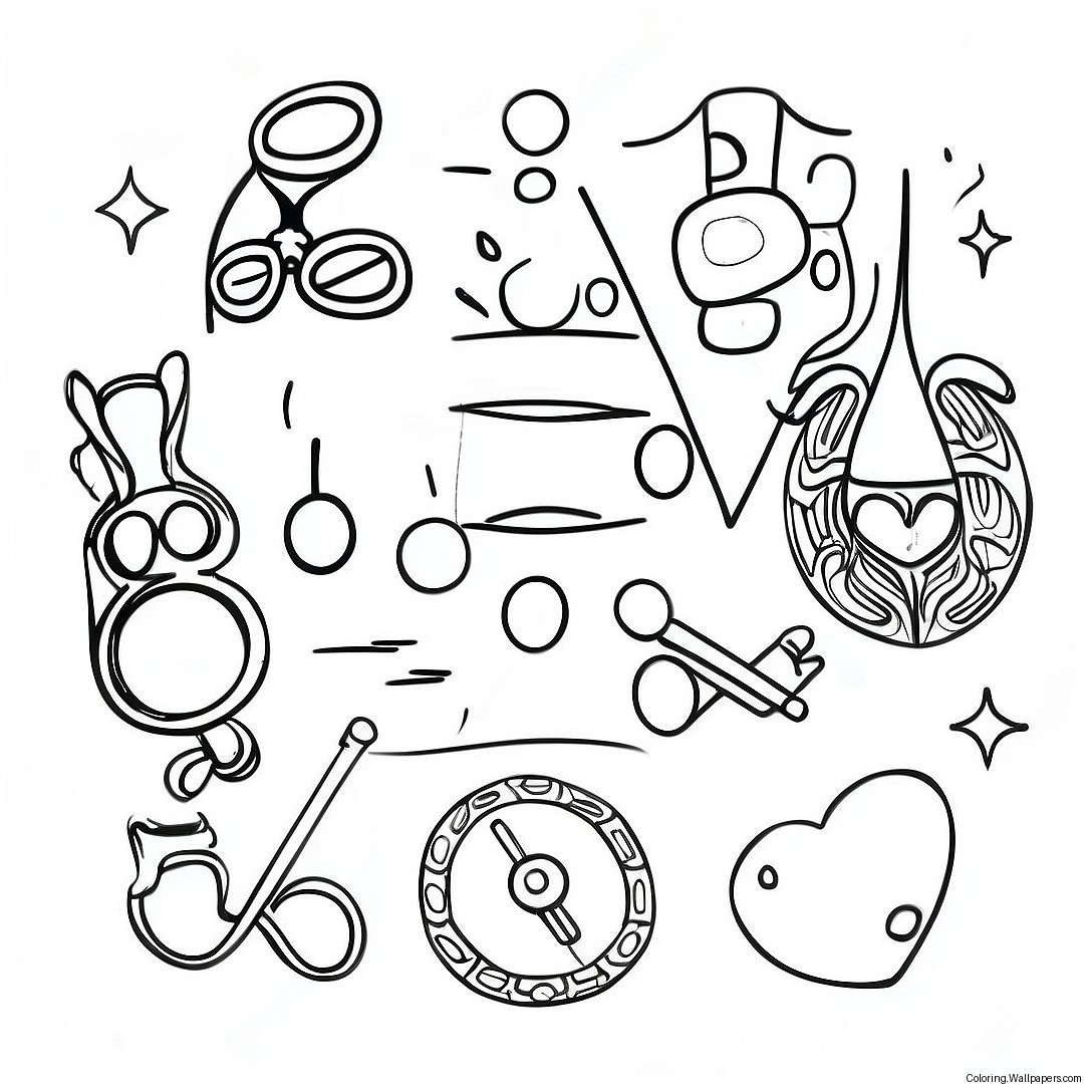 Medical Symbols Coloring Page 22528