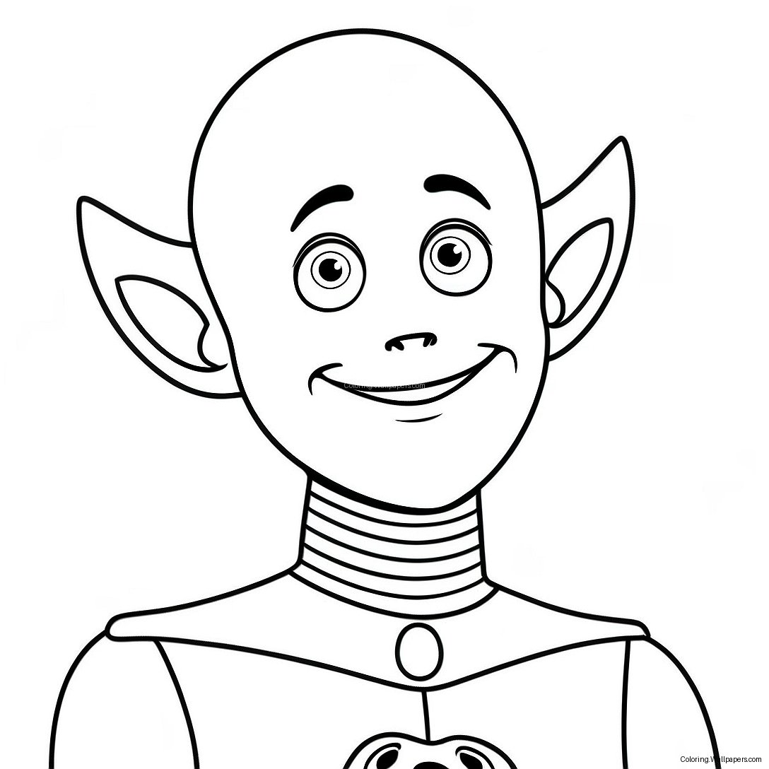 Megamind Coloring Page 29144