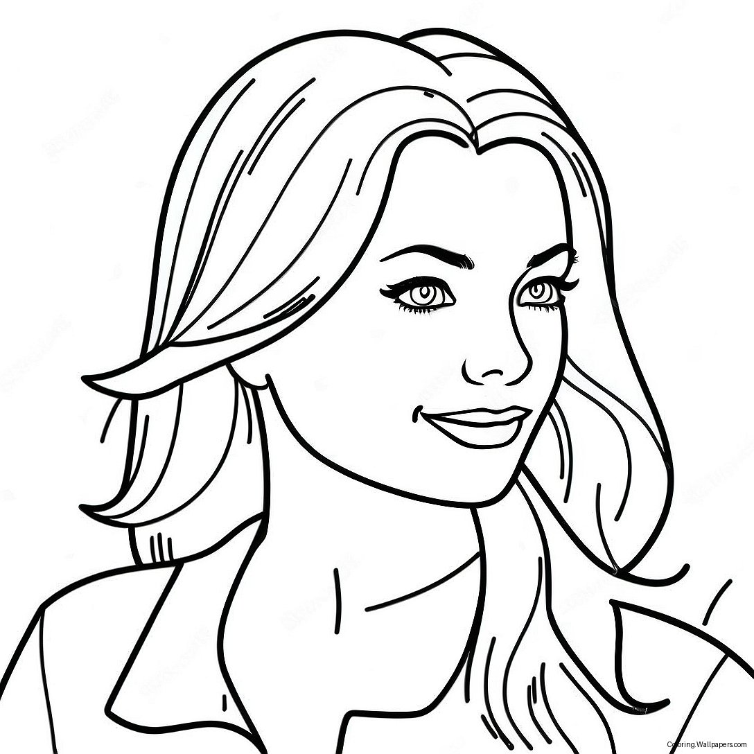 Megan Movie Coloring Page 42409