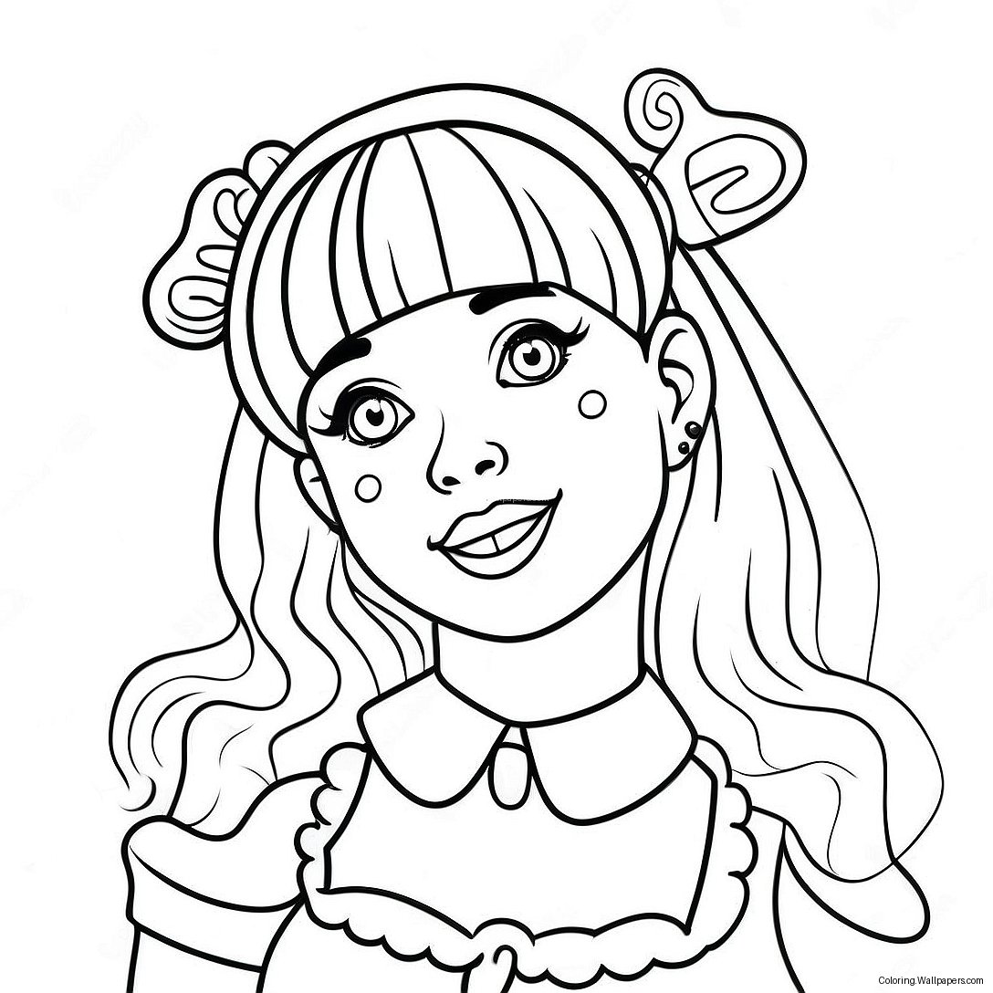 Melanie Martinez Coloring Page 8981