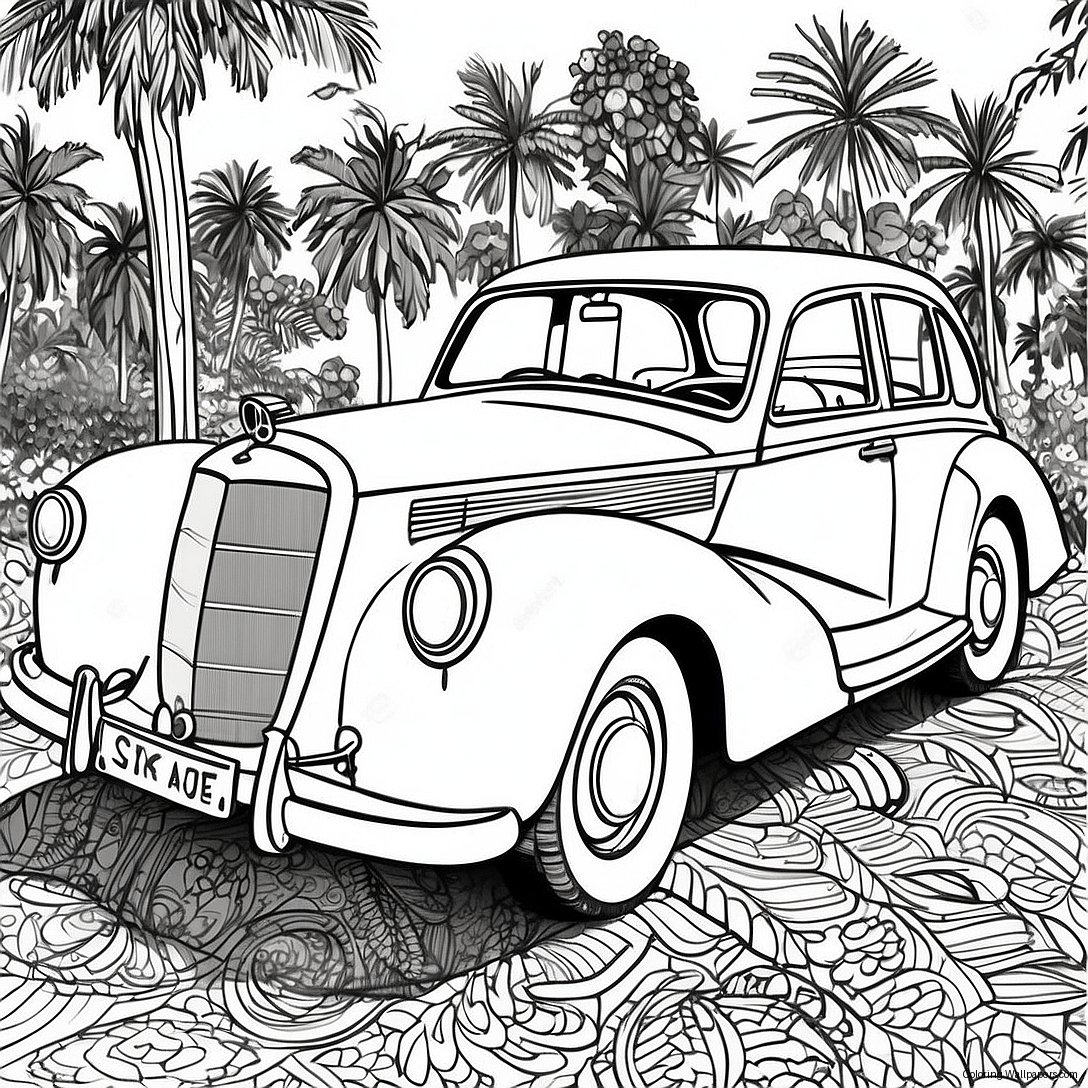 Page À Colorier Mercedes 6414