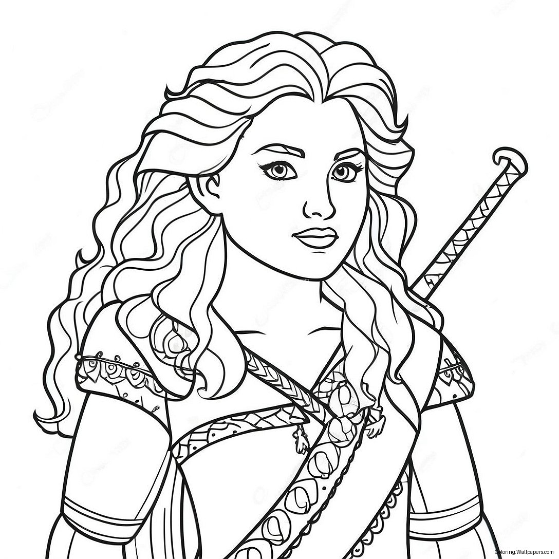 Merida Coloring Page 2677