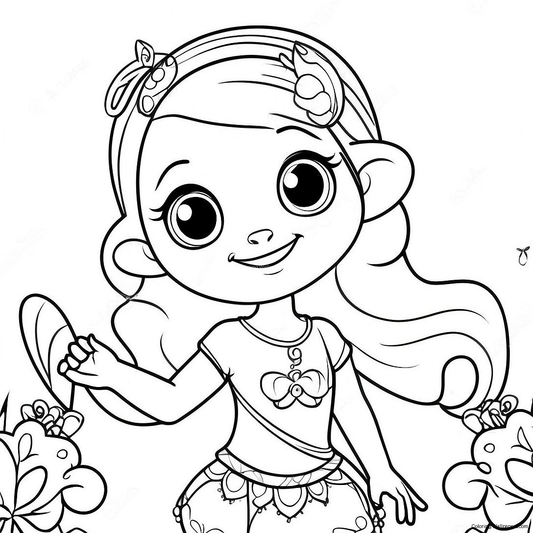 Mia And Me Magical Adventure Coloring Page 31274