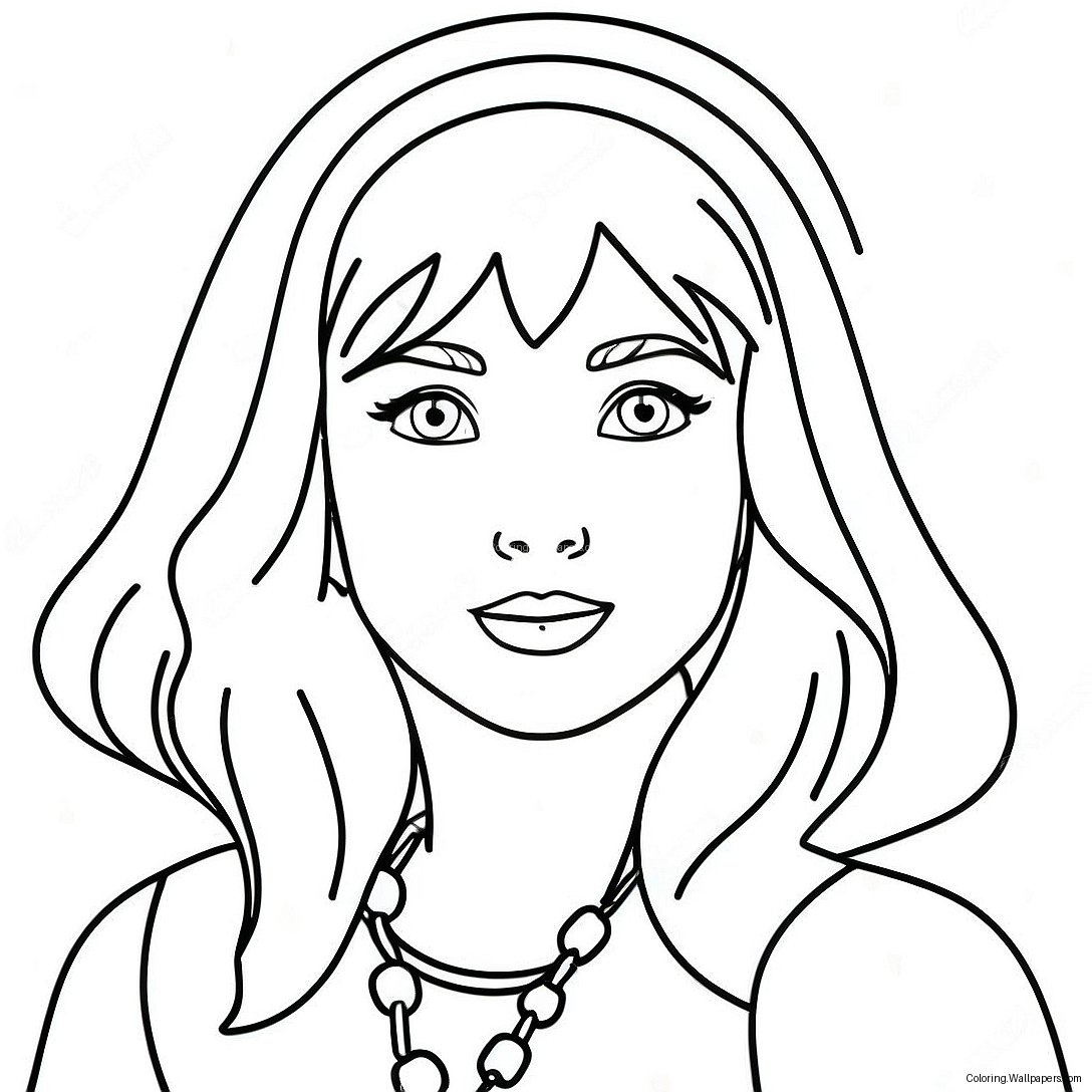 Mia Coloring Page 53847