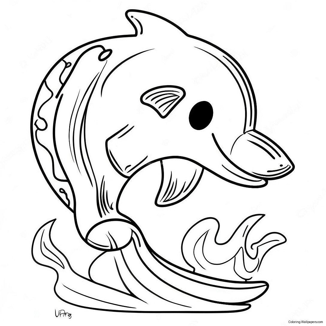 Miami Dolphins Logo Coloring Page 4165