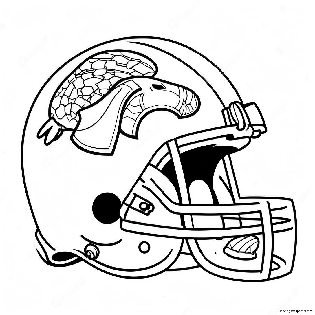 Michigan Football Team Logo Coloring Page 10702