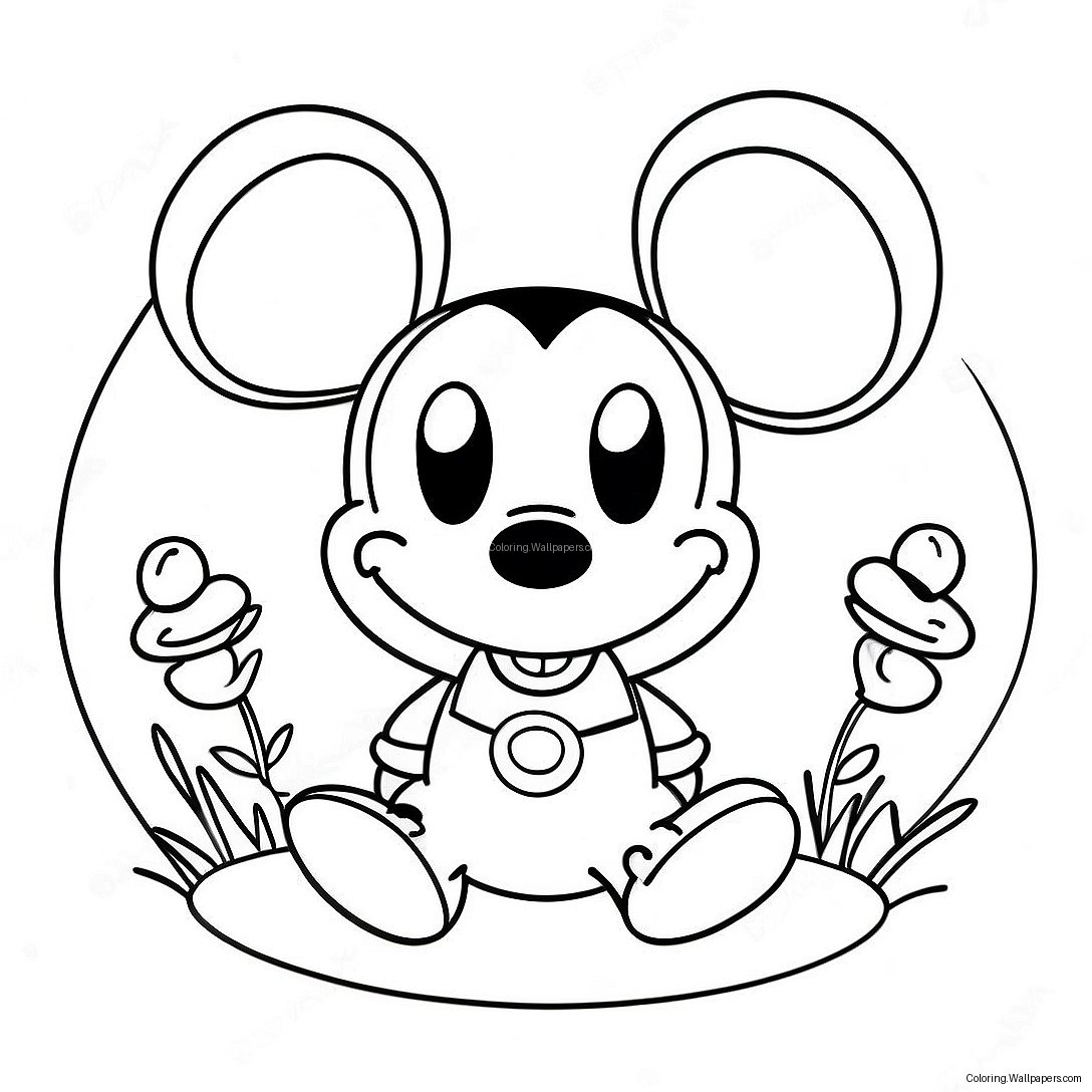 Página Para Colorear De Toodles De La Casa De Mickey Mouse 58021