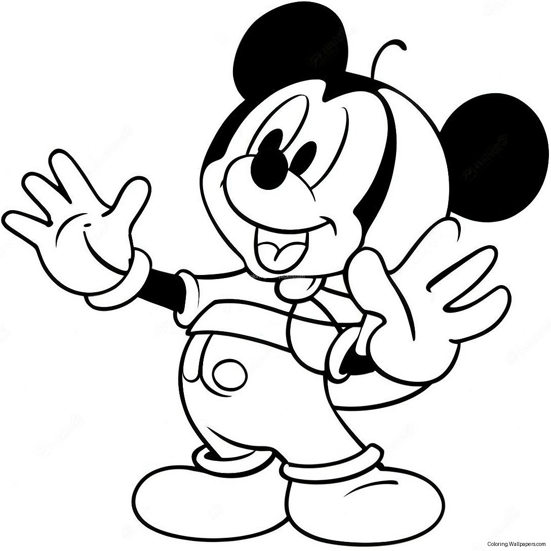 Mickey Mouse Clubhuis Toodles Kleurplaat 58022