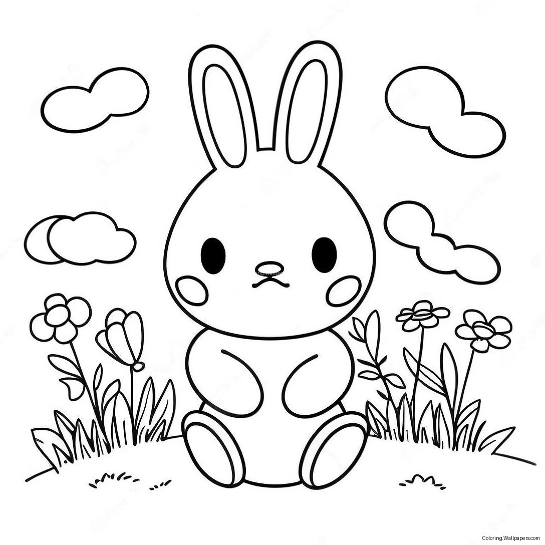 Miffy Ausmalbild 9305