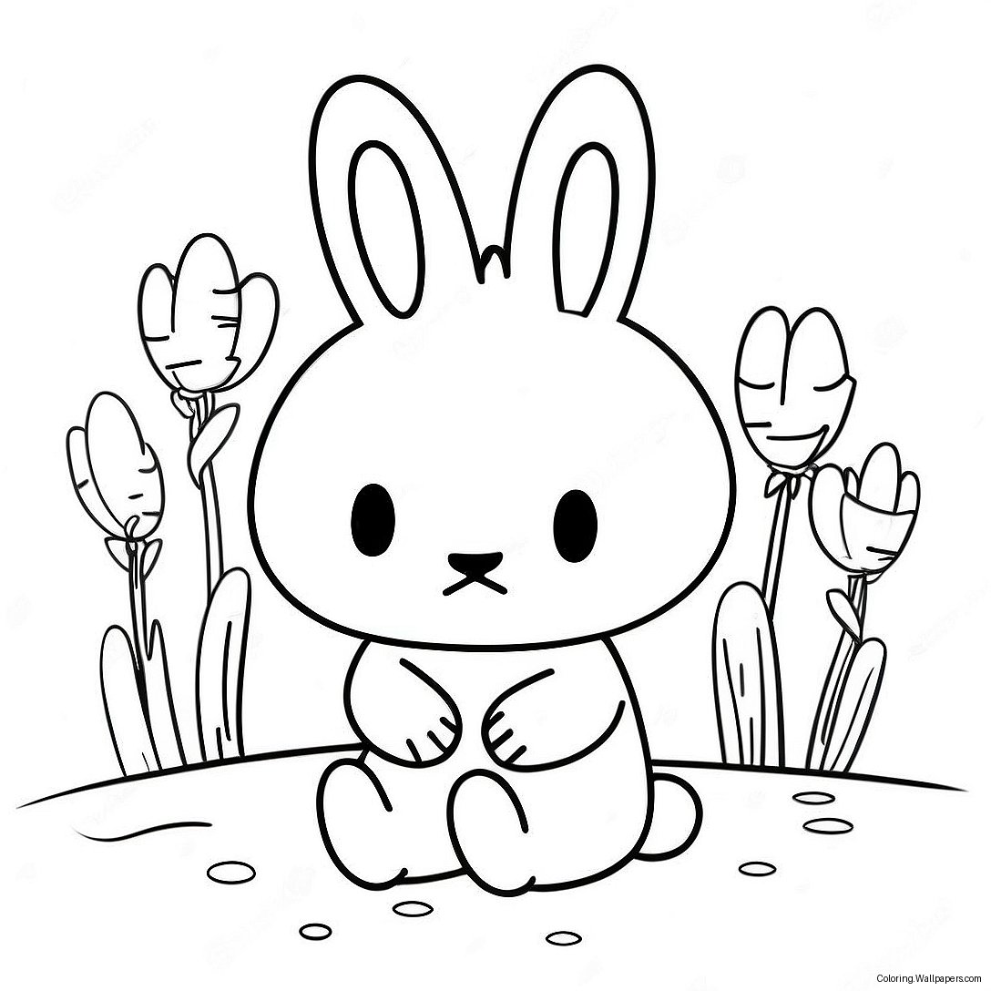 Miffy Målarbild 9308