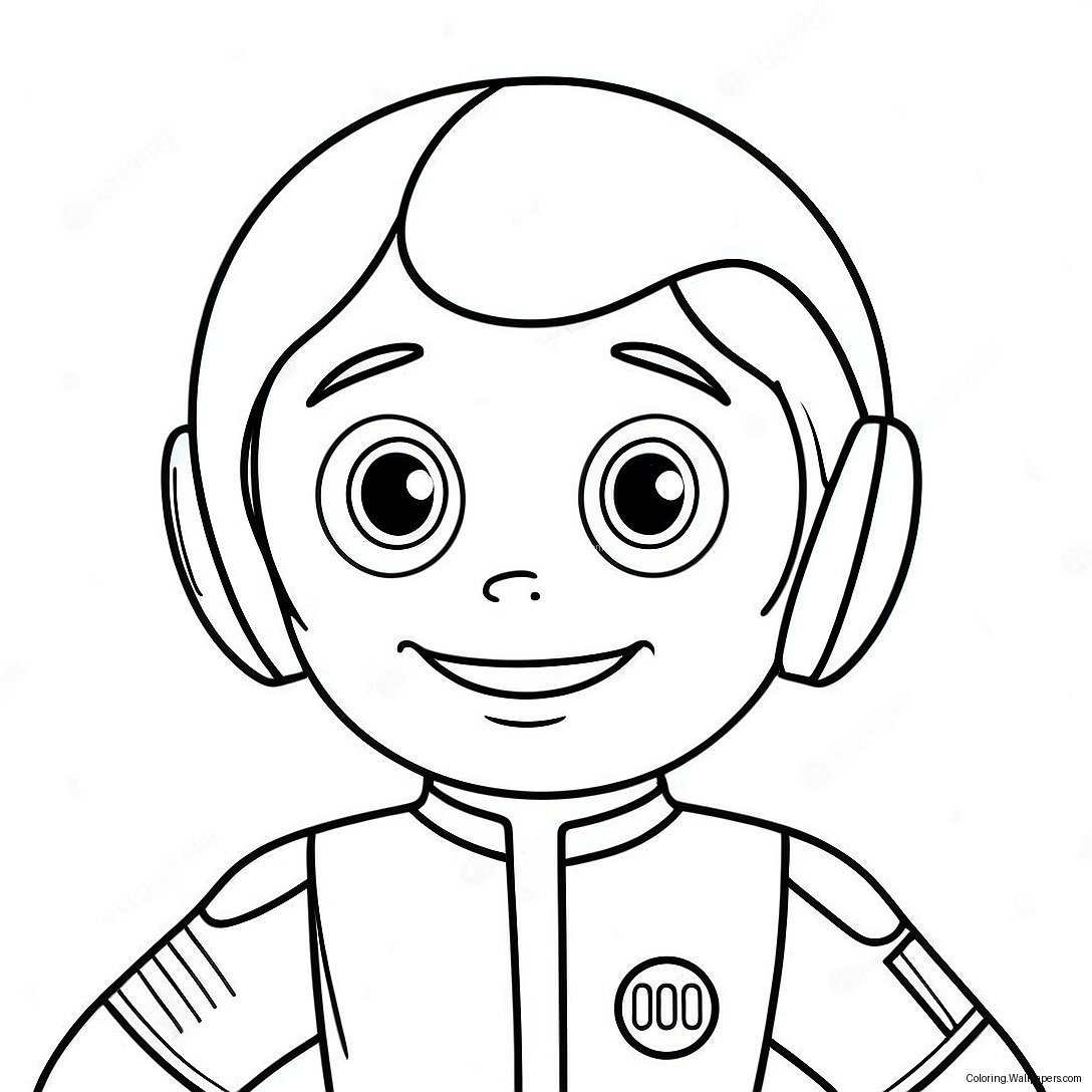 Miles Aus Tomorrowland Ausmalbild 56098