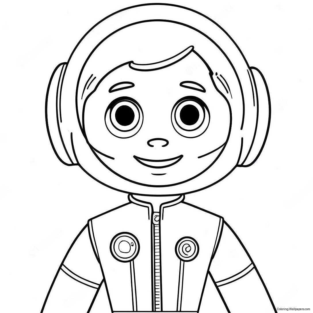 Miles Uit Tomorrowland Kleurplaat 56100