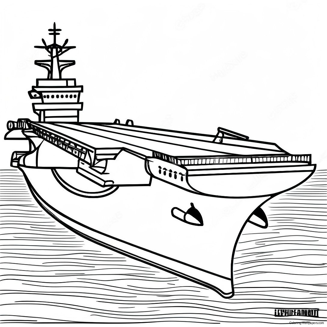 Militært Hangarskib Farvelægningssider 19706