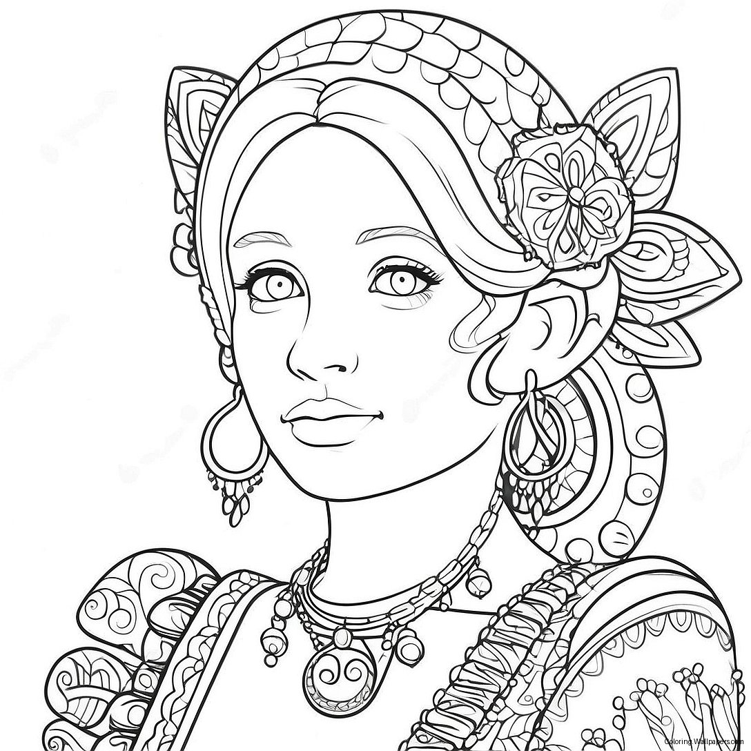 Mina Coloring Page 49879