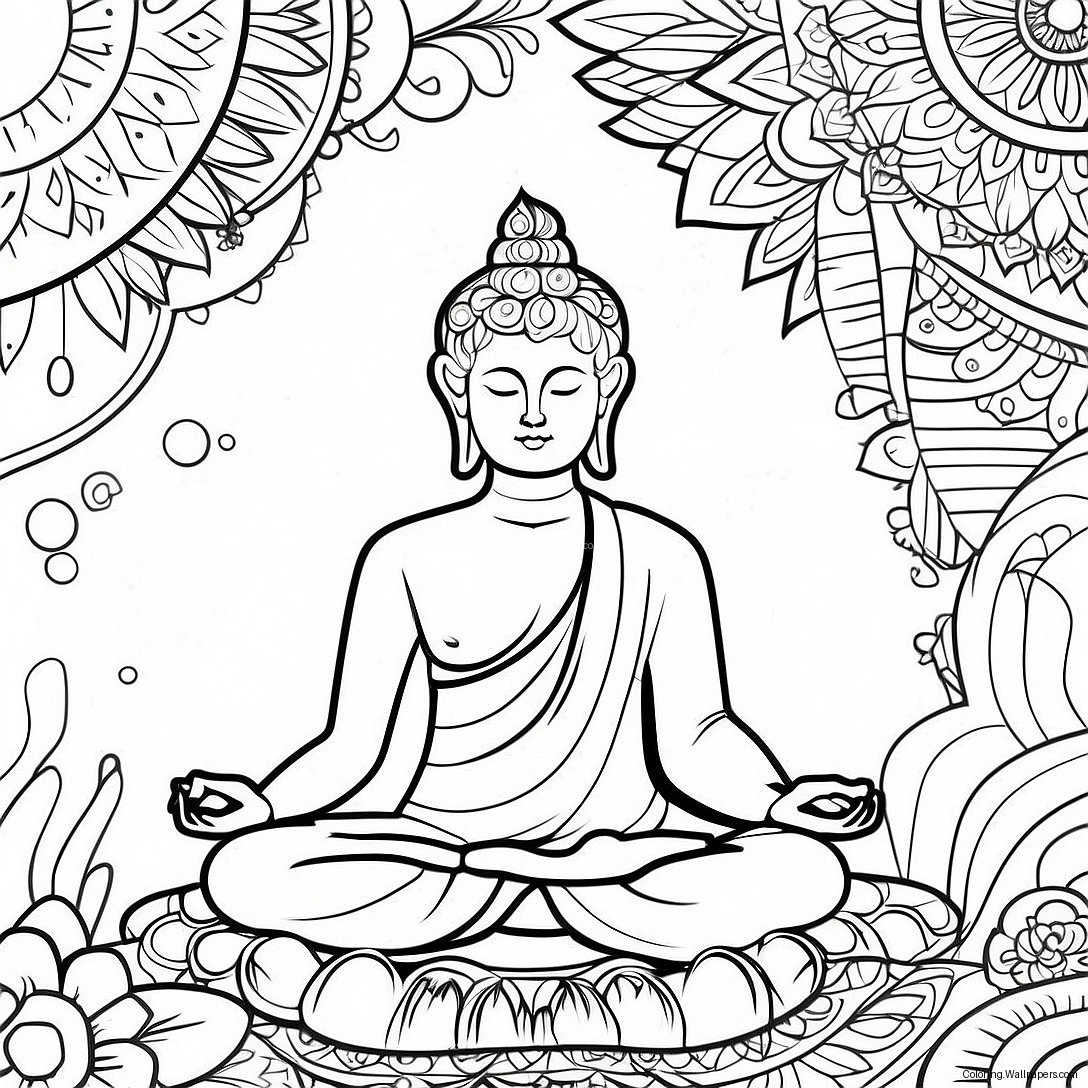 Mindfulness Dbt Coloring Page 49327