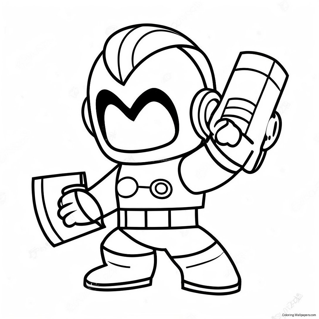 Miniforce Coloring Page 20370