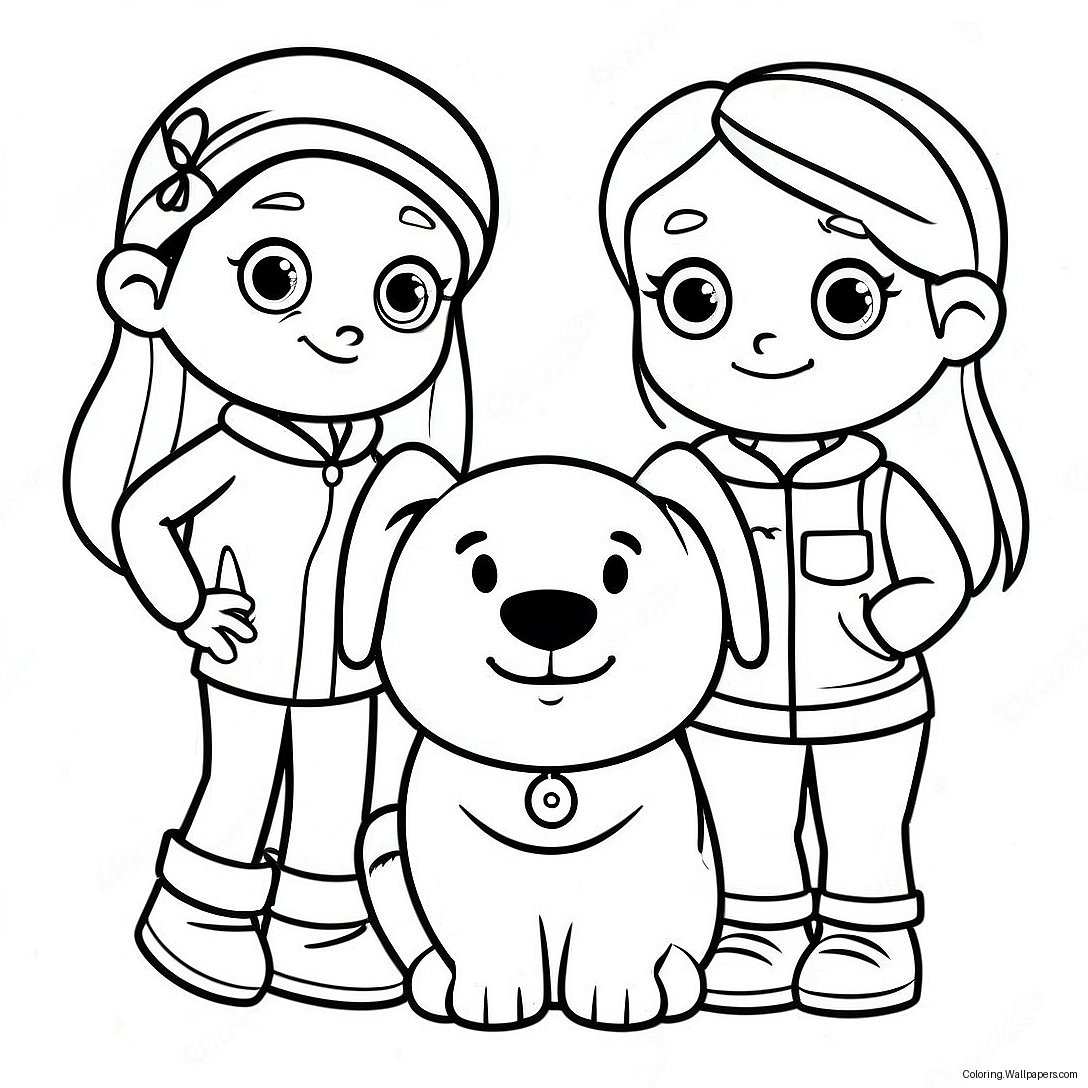 Molly Of Denali With Friends Coloring Page 35577