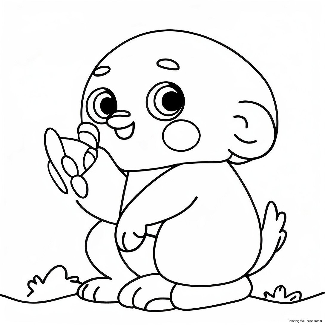 Momo Coloring Page 30170